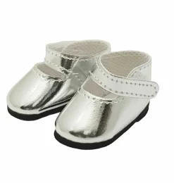 Paola Reina poppen Amigas Shoes Silver By Paola Reina* Doll Clothes