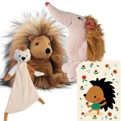 By-Bora Card Hedgehog* Woodland Soft Toys