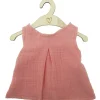 Hollie Dress For Gordi Dolls From / Color Old Pink With Wooden Clothes Hanger* Doll Clothes