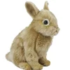 Hansa knuffels Hansa Creation Dwarf Bunny Brown* Rabbits And Hares