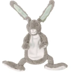 Happy Horse Cuddle Cloth Gray Rabbit Twine With Crackling Ears* Rabbits And Hares