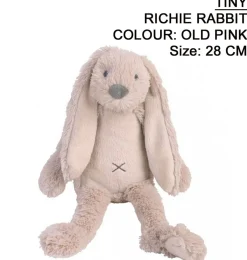 Happy Horse Rabbit Tiny Richie Old Pink 28 Cm* Rabbits And Hares