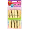 Heless 16 Wooden Clothespins For Doll Clothes* Doll Furniture And Accessories