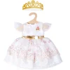 Heless Princess Dress With Crown For Dolls / Gordi Dolls* Doll Clothes