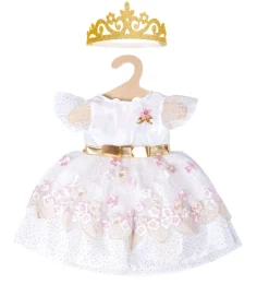 Heless Princess Dress With Crown For Dolls / Gordi Dolls* Doll Clothes