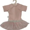 Hollie T-Shirt And Tulle Tutu / Skirt For The Gordi Dolls In The Color Candy Power* Doll Clothes