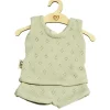 Hollie Underwear Set Ajour Old Green For Gordi Dolls* Doll Clothes