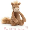 Jellycat knuffels Jellycat Bashful Pony Small 18 Cm* Farm Animals