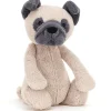 Jellycat knuffels Jellycat Bashful Pug 31Cm* Cats And Dogs Cuddly Toys