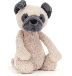 Jellycat knuffels Jellycat Bashful Pug 31Cm* Cats And Dogs Cuddly Toys