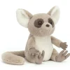 Jellycat knuffels Jellycat Bruce Bush Baby* Woodland Soft Toys