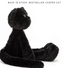 Jellycat knuffels Jellycat Casper Cat* Cats And Dogs Cuddly Toys