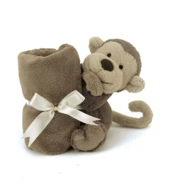 Jellycat knuffels Jellycat Cuddle Cloth Bashful Monkey* Monkey Soft Toys