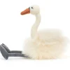 Jellycat knuffels Jellycat Cuddly Swan Evelyn* Birds Soft Toys