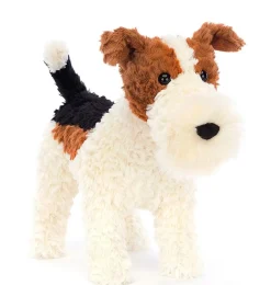 Jellycat knuffels Jellycat Hector Fox Terrier* Cats And Dogs Cuddly Toys