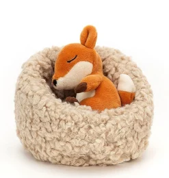 Jellycat knuffels Jellycat Hibernating Cuddly Fox 12 Cm* Woodland Soft Toys