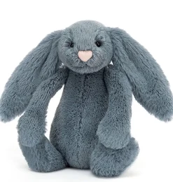Jellycat knuffels Jellycat Medium Bashful Dusky Blue Rabbit* Rabbits And Hares
