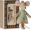 Maileg Little Sister Mouse Princess In Box From* Doll House & Mouse House