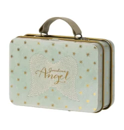 Maileg Angel Mouse In Suitcase* Doll House & Mouse House