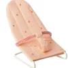 Maileg Baby Seat / Bouncer Micro Pink With Dots* Doll House & Mouse House