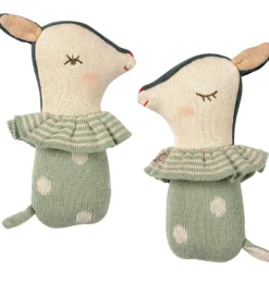 Maileg Bambi Rattle Sleepy Wakey Dusty* Fawn & Deer Soft Toys