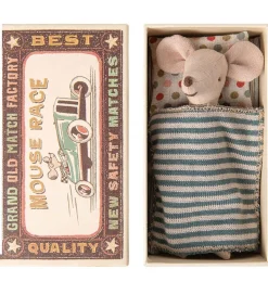 Maileg Big Brother Mouse In Matchbox* Doll House & Mouse House