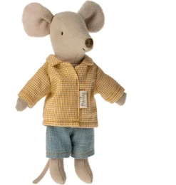 Maileg Big Brother Mouse In Matchbox* Doll House & Mouse House