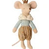 Maileg Big Brother Mouse Prince 13 Cm* Doll House & Mouse House