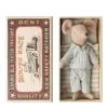 Maileg Big Brother With Pajamas In A Box* Mice & Rat Cuddly Toys