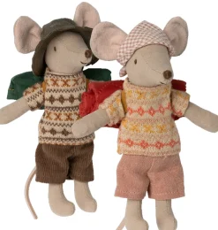 Maileg Big Sister Hiker Mouse With Sleeping Bag - Copy* Doll House & Mouse House