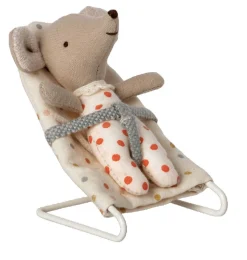 Maileg Bouncer With Dots /Babysitter My* Doll House & Mouse House