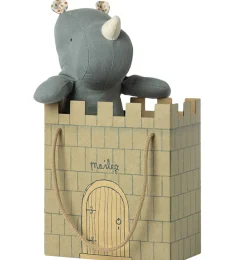 Maileg Cardboard Castle Bag Let The Story Begin* Doll House & Mouse House