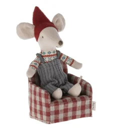 Maileg Chair For Mice / Red* Doll Furniture And Accessories