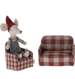Maileg Chair For Mice / Red* Doll Furniture And Accessories
