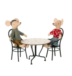 Maileg Chair With Armrest 13 Cm High* Doll Furniture And Accessories