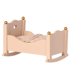 Maileg Cradle / Rocking Cradle For The Baby Mice Pink* Maileg Baby Mice And Bunnies.