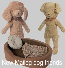 Maileg Dog 30 Cm* Cats And Dogs Cuddly Toys