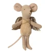Maileg Fairy Mouse Beige/Apricot* Doll House & Mouse House