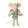 Maileg Fairy Mouse Green / Blue 10 Cm* Doll House & Mouse House