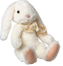 Maileg Fluffy Bunny Large White 30 Cm* Rabbits And Hares