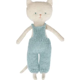 Maileg Kitten Dark Nature / Blue* Cats And Dogs Cuddly Toys