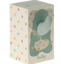 Maileg Lullaby Friends Elephant Music Box Stuffed Animal And Cuddle Cloth* Other Stuffed Animals
