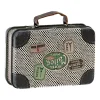 Maileg Metal Suitcase Travel - Off White* Doll Furniture And Accessories