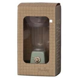 Maileg Miniature Blender Mint Green 9 Cm* Doll House & Mouse House