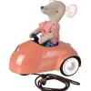 Maileg Mouse Car Coral* Doll House & Mouse House