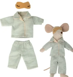 Maileg Pajama Clothing Set For Father Mouse* Doll Clothes