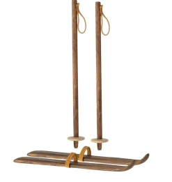 Maileg Skis & Ski Poles For Big Sister And Big Brother Mouse* Doll Furniture And Accessories