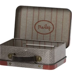Maileg Suitcase Gray Metal* Doll Furniture And Accessories