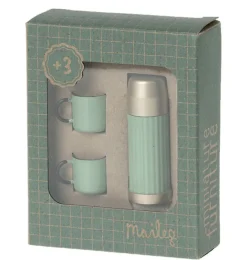 Maileg Thermos And Cups / Mint* Doll Furniture And Accessories
