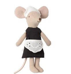 Maileg Waiter Mouse And Maid Mouse* Doll House & Mouse House
